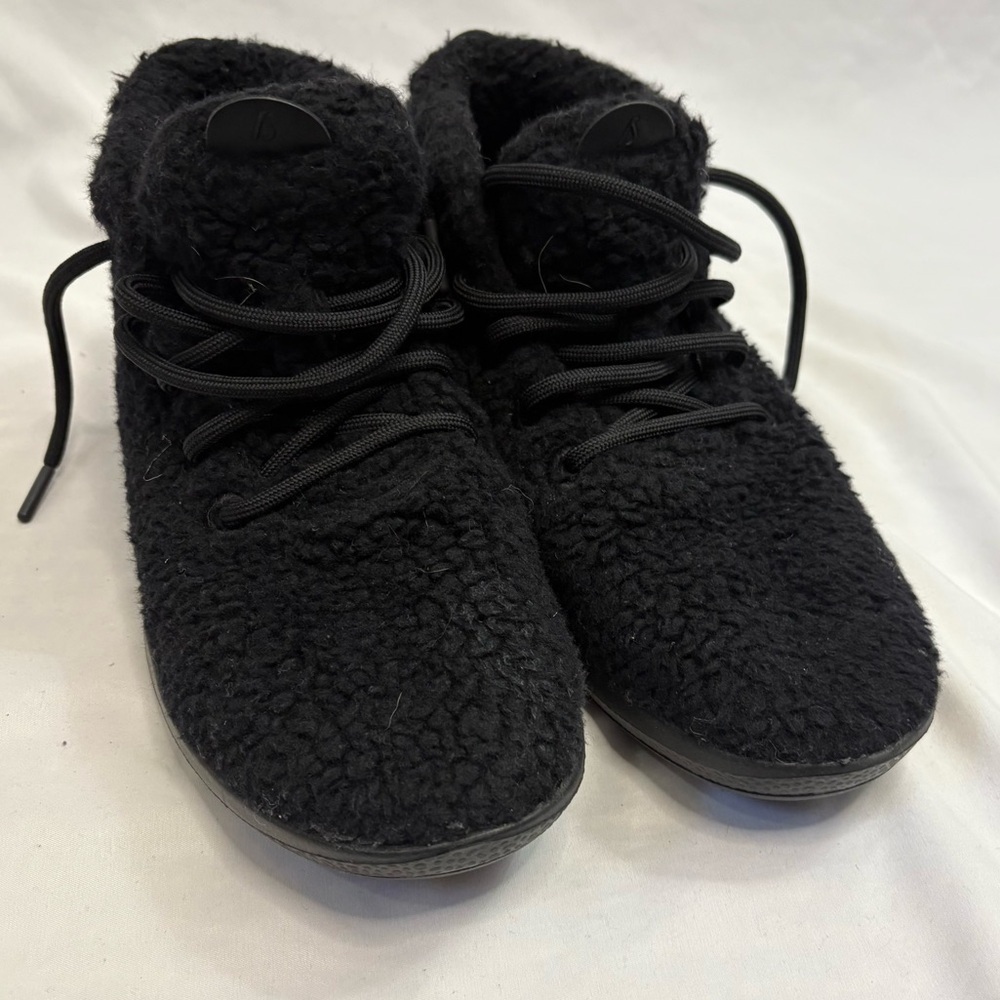 Allbirds Mens10 Runner Up Double Fluff Merino Wool Sherpa Fuzzy Sneakers Comfort